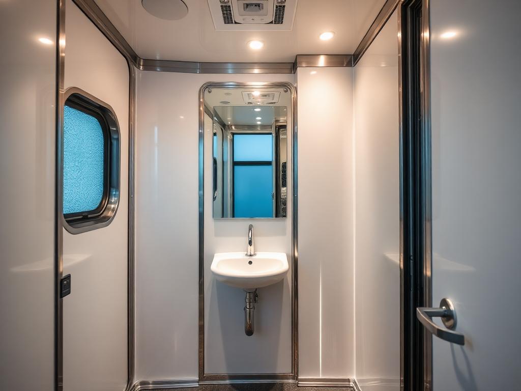 Luxury Restroom Trailers in Grove, OK